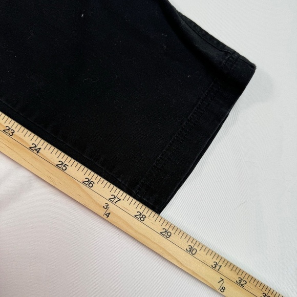 Regatta Great Outdoors Straight Leg Pants Womens Size L/10 Black Pocket Logo - Picture 7 of 9